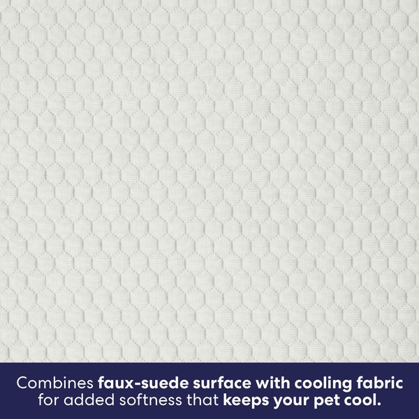 Show full view: Frisco Cooling Orthopedic Pillow Dog Bed w/Removable Cover, Gray, XX-Large slide 3 of 9