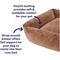 Show in main carousel: Frisco Velvet Quilted Bolster Cat & Dog Bed, Beige, X-Large slide 4 of 8