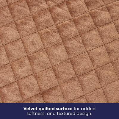 Show full view: Frisco Quilted Orthopedic Pillow Lounger Cat & Dog Bed with Removable Cover, Beige, XX-Large slide 3 of 9