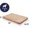 Show in main carousel: Frisco Quilted Orthopedic Pillow Lounger Cat & Dog Bed with Removable Cover, Beige, X-Large slide 2 of 9