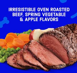 Kibbles 'n Bits Bistro Oven Roasted Beef, Spring Vegetable & Apple Flavor Dry Dog Food, 16-lb bag slide 2 of 9