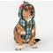 Show in main carousel: Puppia Festive Hooded Over-The-Head Adjustable No-Pull Dog Harness, Green, Small slide 3 of 4