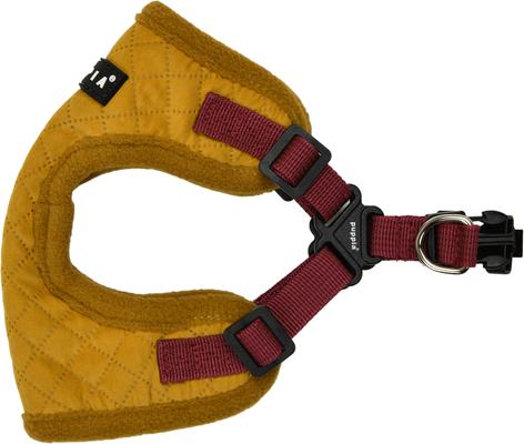 Show full view: Puppia Irvin Comfort Step-In Adjustable No-Pull Dog Harness, Mustard, Medium slide 3 of 5