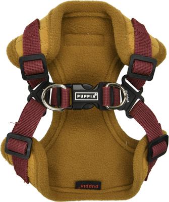 Show full view: Puppia Irvin Comfort Step-In Adjustable No-Pull Dog Harness, Mustard, Medium slide 2 of 5