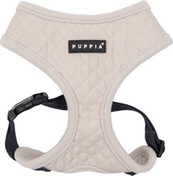Puppia Irvin Over-The-Head Adjustable No-Pull Dog Harness, Cream, Large