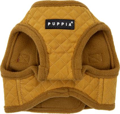 Show full view: Puppia Irvin Vest Step-In Winter No-Pull Dog Harness, Mustard, Small slide 3 of 5