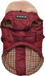 Puppia Donavan Winter No-Pull Dog Harness Coat, Wine, Medium slide 2 of 4
