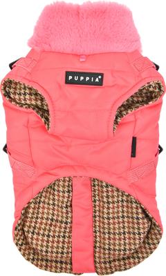 Show full view: Puppia Donavan Winter No-Pull Dog Harness Coat, Pink, Small slide 2 of 5