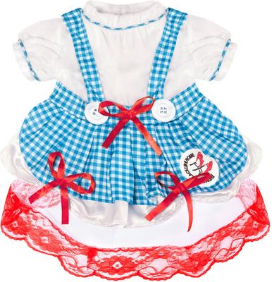 Show full view: Rubie's Costume Company Wizard of Oz Dorothy Dog & Cat Costume, Medium slide 4 of 6