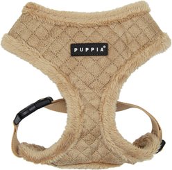 Puppia Douglas Over-The-Head Adjustable No-Pull Dog Harness, Beige, Large