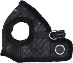Puppia Douglas Vest Step-In Winter No-Pull Dog Harness, Black, X-Large
