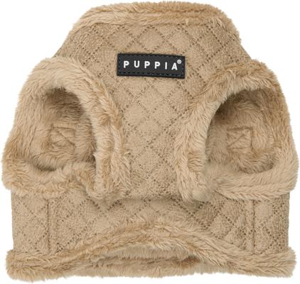 Show full view: Puppia Douglas Vest Step-In Winter No-Pull Dog Harness, Beige, Small slide 3 of 5