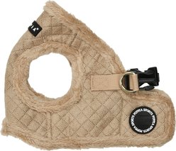 Puppia Douglas Vest Step-In Winter No-Pull Dog Harness, Beige, X-Large