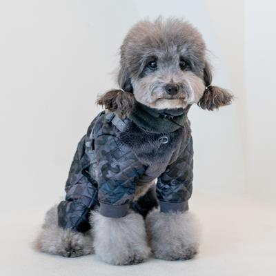 Show full view: Puppia Bylur Winter Jumpsuit No-Pull Dog Harness, Black, X-Large slide 3 of 4