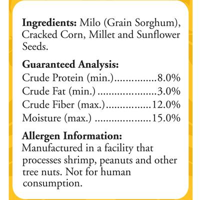 Show full view: Brown's Value Blend Select Wildbird Food, 18-lb bag slide 5 of 5