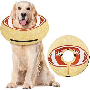 Supet Soft Inflatable Donut Dog Recovery Cone Collar, XX-Large