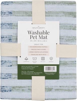 Show full view: The Avalon Society Washable Dog Pee Pad, Stone Column Siena, 36 x 48-in slide 5 of 8