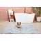 Show in main carousel: The Avalon Society Washable Dog Pee Pad, Silvered Blue, 36 x 48-in slide 3 of 9