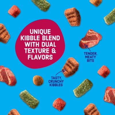 Show full view: Kibbles 'n Bits Bistro Oven Roasted Beef, Spring Vegetable & Apple Flavor Dry Dog Food, 45-lb bag slide 6 of 12