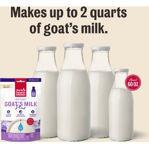 The Honest Kitchen Human Grade Daily Boosters Instant Goat's Milk with Probiotics for Dogs & Cats, 5.2-oz jar