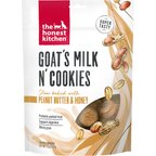 The Honest Kitchen Human Grade Goat's Milk N' Cookies Slow Baked with Peanut Butter & Honey Dog Treats, 8-oz bag