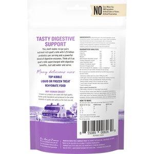 The Honest Kitchen Human Grade Daily Boosters Instant Goat's Milk with Probiotics for Dogs & Cats, 5.2-oz jar