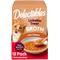 Show in main carousel: Hartz Delectables Lickable Treat Savory Broths Non-Seafood Recipe & Chicken Grain-Free Lickable Cat Treats, 1.4-oz pouch, pack of 12 slide 1 of 12