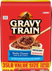 Gravy Train Beefy Classic Dry Dog Food, 35-lb bag slide 1 of 9
