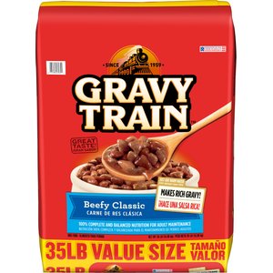 Gravy Train Beefy Classic Dry Dog Food, 35-lb bag