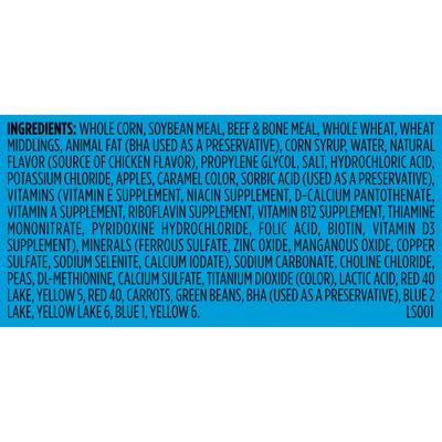 Show full view: Kibbles 'n Bits Bistro Mini Bits Beef, Vegetable & Apple Small Breed Dry Dog Food, 3.5-lb bag slide 9 of 12