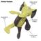 Show in main carousel: PetRageous Designs RibRabeous Elephant Squeak Plush Toy, Green, 13.5-in slide 3 of 3