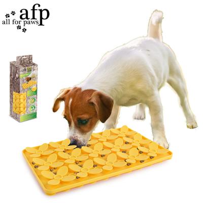 Show full view: allforpaws Blossom Digmat Refill Treat Dispensing Dog Toy, Yellow, 13 x 8-in slide 9 of 9