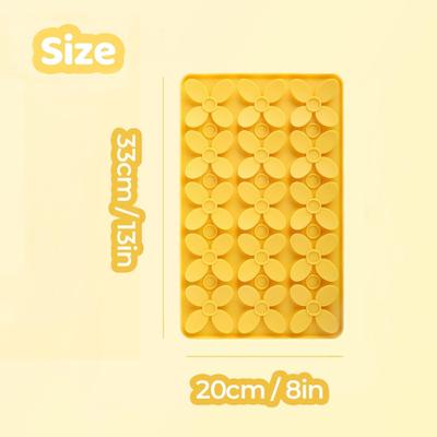 Show full view: allforpaws Blossom Digmat Refill Treat Dispensing Dog Toy, Yellow, 13 x 8-in slide 7 of 9