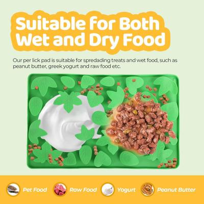 Show full view: allforpaws Jungle Digmat Refill Treat Dispensing Dog Toy, Green, 16 x 10-in slide 4 of 9