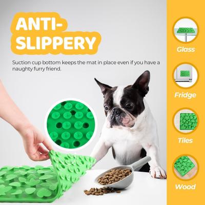 Show full view: allforpaws Jungle Digmat Refill Treat Dispensing Dog Toy, Green, 16 x 10-in slide 5 of 9