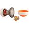 Show in main carousel: allforpaws Power Pup Treat Dispensing Dog Toy, Orange, 6 x 3.3 x 3.3-in slide 4 of 5