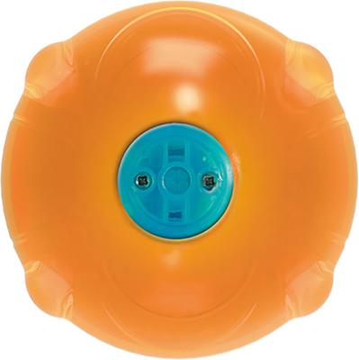 Show full view: allforpaws Calming Pals Anti Anxiety Speaking Ball Dog Toy, Orange, 3.14-in slide 8 of 9