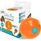 Show in main carousel: allforpaws Calming Pals Anti Anxiety Speaking Ball Dog Toy, Orange, 3.14-in slide 1 of 9
