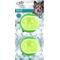 Show in main carousel: allforpaws Meta Vibrant Squeaky Ball Dog Toy, Green, 2.5 x 2.5 x 2.5-in, 2 count slide 1 of 3