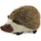 Show in main carousel: allforpaws Classic Hedgehog Squeaky Plush Dog Toy, Brown, Small slide 1 of 10