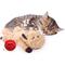 Show in main carousel: allforpaws Lambswool Snoring Cuddler Plush Cat Toy, Brown, 11.4 x 6.1 x 2.17-in slide 9 of 10