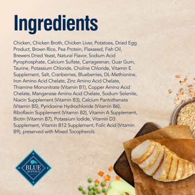 Show full view: Blue Buffalo True Solutions Urinary Care Chicken Pate Wet Cat Food, 3-oz can, case of 4 slide 6 of 12