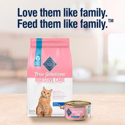 Blue Buffalo True Solutions Digestive Care Formula Wet Cat Food, 3-oz can, case of 4 slide 2 of 9