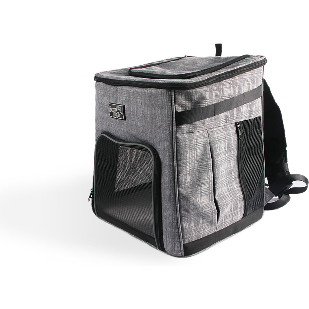 allforpaws Travel Backpack Dog Carrier, Grey