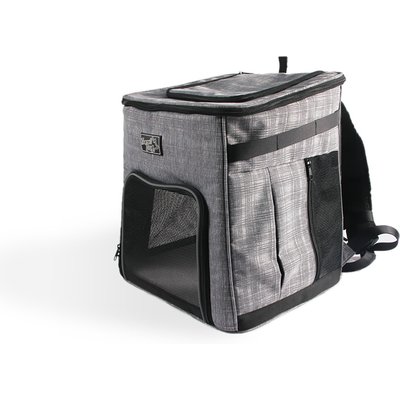 allforpaws allforpaws Travel Backpack Dog Carrier, Grey