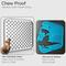 Show in main carousel: Feedoo Double Layer Chew Proof & Whisker Friendly Non-Skid Stainless Steel Dog & Cat Lick Mat, Large slide 4 of 9