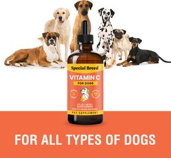 Special Breed Vitamin C Bacon Flavored Liquid Immune Supplement for Dogs, 8-fl oz bottle slide 2 of 5
