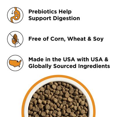 Show full view: BIXBI Liberty Chicken Recipe Grain-Free Dry Cat Food, 3-lb bag slide 4 of 9