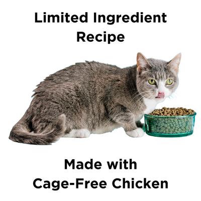 Show full view: BIXBI Liberty Digestive Health Chicken Recipe Grain-Free Dry Cat Food, 10-lb bag slide 3 of 10