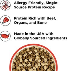 BIXBI Liberty Beef Recipe Freeze-Dried Dog Topper & Treat, 4.5-oz bag slide 2 of 7